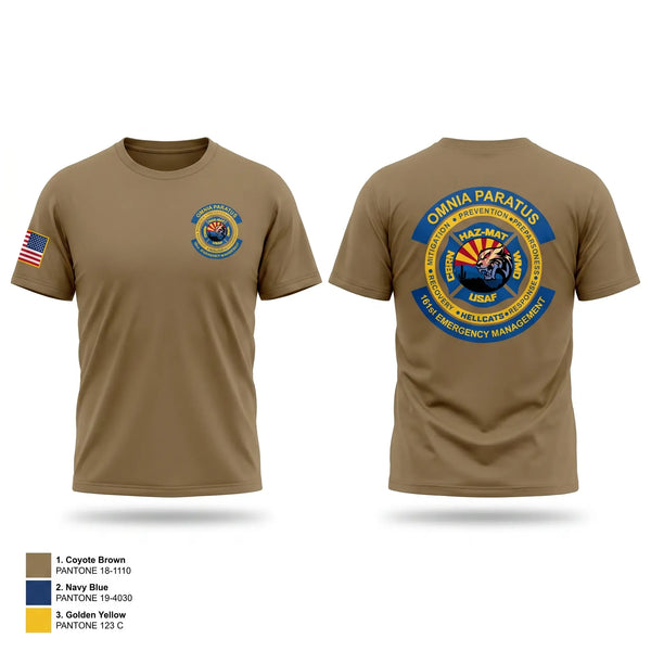 Old School Cotton Feel Shirt, 161st CBRN-HazMat-WMD, Air Force, Teamtime, Team time, sublimation, custom sports apparel, team uniforms, spirit wear, spiritwear, sports uniforms, custom shirts, team store, custom team store, fundraiser sports, apparel fundraiser