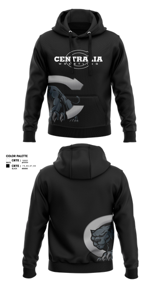 Hoodie, Centralia High School Wrestling, Wrestling, Teamtime, Team time, sublimation, custom sports apparel, team uniforms, spirit wear, spiritwear, sports uniforms, custom shirts, team store, custom team store, fundraiser sports, apparel fundraiser