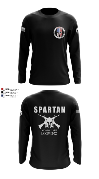 Long Sleeve Performance Shirt, 86 Security Forces Squadron, Air Force, Teamtime, Team time, sublimation, custom sports apparel, team uniforms, spirit wear, spiritwear, sports uniforms, custom shirts, team store, custom team store, fundraiser sports, apparel fundraiser