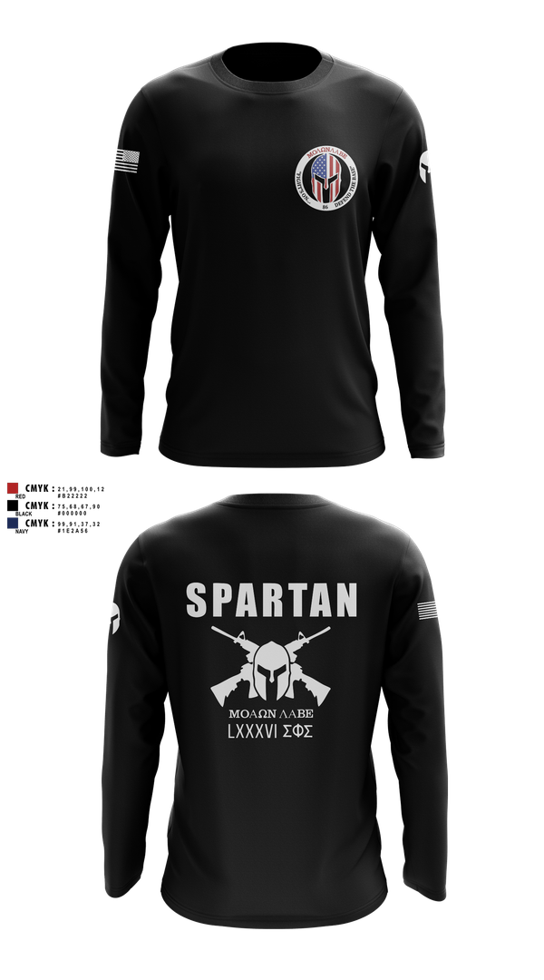 Long Sleeve Performance Shirt, 86 Security Forces Squadron, Air Force, Teamtime, Team time, sublimation, custom sports apparel, team uniforms, spirit wear, spiritwear, sports uniforms, custom shirts, team store, custom team store, fundraiser sports, apparel fundraiser