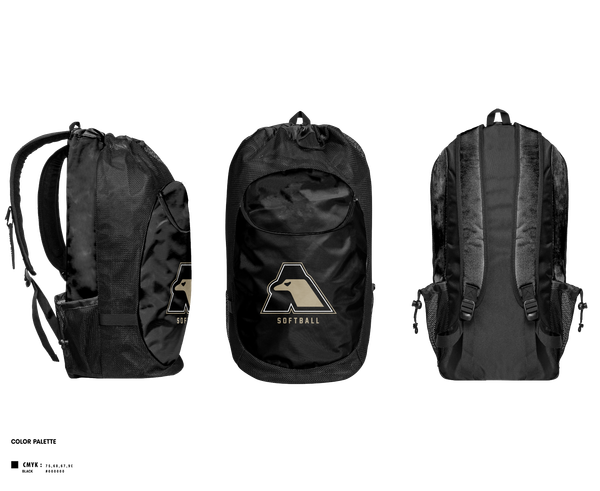 Gear Bag, All-Army Softball, Softball, Teamtime, Team time, sublimation, custom sports apparel, team uniforms, spirit wear, spiritwear, sports uniforms, custom shirts, team store, custom team store, fundraiser sports, apparel fundraiser