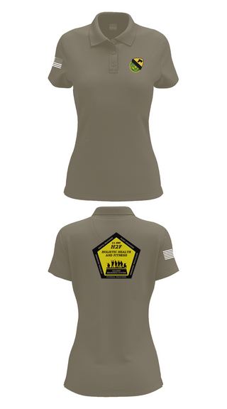 Womens Short Sleeve Performance Polo, 1st Cav 3CR, , Teamtime, Team time, sublimation, custom sports apparel, team uniforms, spirit wear, spiritwear, sports uniforms, custom shirts, team store, custom team store, fundraiser sports, apparel fundraiser