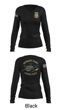 Newark FAMS 70077799 Women's Long Sleeve V-neck Shirt - 35