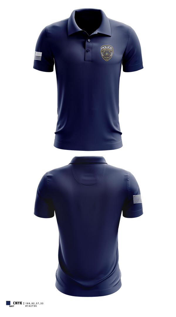 Short Sleeve Performance Polo, Lycoming Regional Police Department, Police, Teamtime, Team time, sublimation, custom sports apparel, team uniforms, spirit wear, spiritwear, sports uniforms, custom shirts, team store, custom team store, fundraiser sports, apparel fundraiser