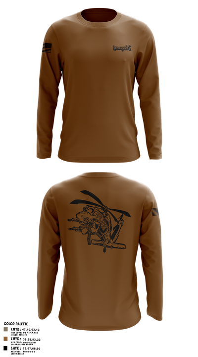 B Co. 2-147 87495418 Long Sleeve Performance Shirt 6