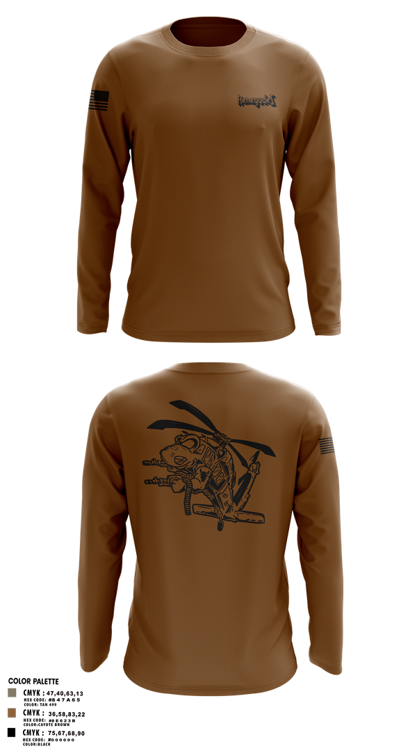 Long Sleeve Performance Shirt, B Co. 2-147, , Teamtime, Team time, sublimation, custom sports apparel, team uniforms, spirit wear, spiritwear, sports uniforms, custom shirts, team store, custom team store, fundraiser sports, apparel fundraiser