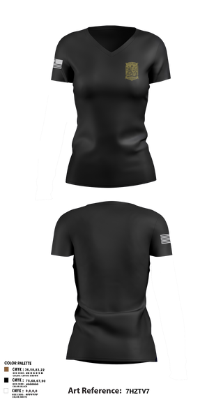 Womens Short Sleeve Vneck Shirt, 665th SMC, Army, Teamtime, Team time, sublimation, custom sports apparel, team uniforms, spirit wear, spiritwear, sports uniforms, custom shirts, team store, custom team store, fundraiser sports, apparel fundraiser