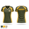 Riverside county sheriff Women's Short Sleeve V-neck Shirt - 1