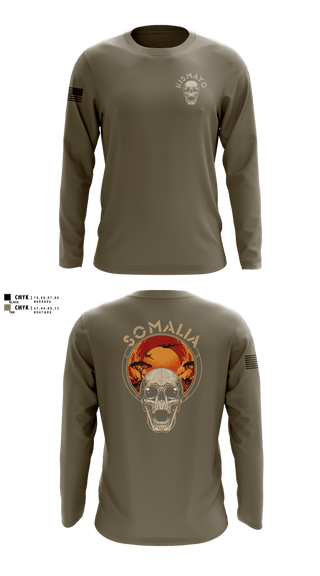 Long Sleeve Performance Shirt, CJTF-HOA, Army, Teamtime, Team time, sublimation, custom sports apparel, team uniforms, spirit wear, spiritwear, sports uniforms, custom shirts, team store, custom team store, fundraiser sports, apparel fundraiser