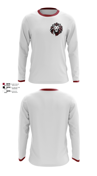 Sardis Lions Long Sleeve Performance Shirt - 5