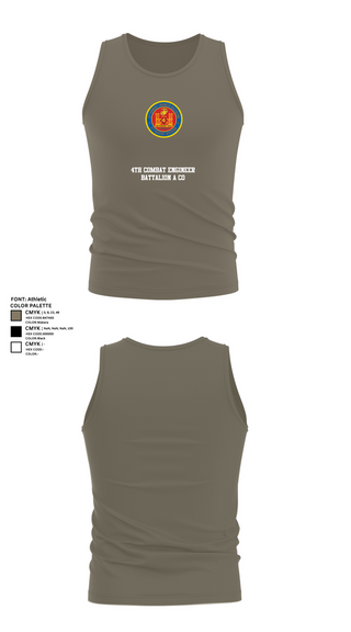 Tank Top, 4th Combat Engineer Battalion A Co, Marines, Teamtime, Team time, sublimation, custom sports apparel, team uniforms, spirit wear, spiritwear, sports uniforms, custom shirts, team store, custom team store, fundraiser sports, apparel fundraiser