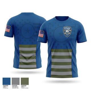 Short Sleeve Performance Shirt, Wilder Police Department, Police, Teamtime, Team time, sublimation, custom sports apparel, team uniforms, spirit wear, spiritwear, sports uniforms, custom shirts, team store, custom team store, fundraiser sports, apparel fundraiser