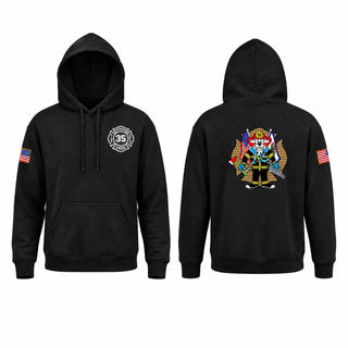 Hoodie, Patterson Creek Fire Company, Fire Department, Teamtime, Team time, sublimation, custom sports apparel, team uniforms, spirit wear, spiritwear, sports uniforms, custom shirts, team store, custom team store, fundraiser sports, apparel fundraiser