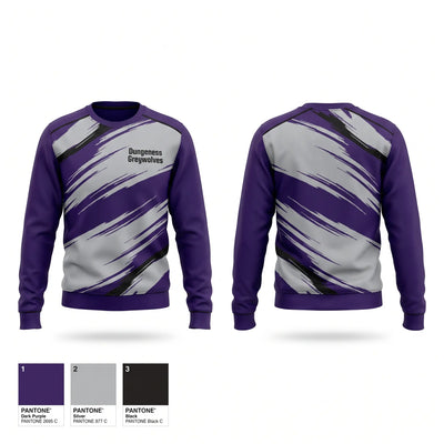 Dungeness Greywolves Crew Neck Sweatshirt - 1