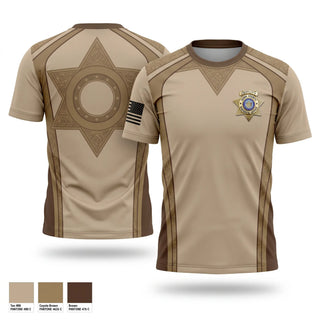 Short Sleeve Performance Shirt, Dunn County Sheriff, Police, Teamtime, Team time, sublimation, custom sports apparel, team uniforms, spirit wear, spiritwear, sports uniforms, custom shirts, team store, custom team store, fundraiser sports, apparel fundraiser