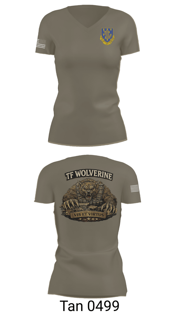 Womens Short Sleeve Vneck Shirt, 3-337 TSBN, Army, Teamtime, Team time, sublimation, custom sports apparel, team uniforms, spirit wear, spiritwear, sports uniforms, custom shirts, team store, custom team store, fundraiser sports, apparel fundraiser