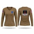 3MDTF Women's Long Sleeve V-neck Shirt - 1