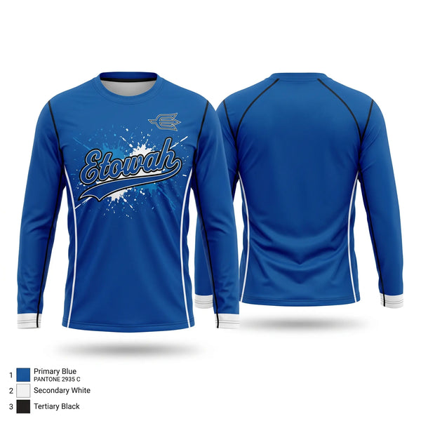 Long Sleeve Performance Shirt, Etowah, Spirit Store, Teamtime, Team time, sublimation, custom sports apparel, team uniforms, spirit wear, spiritwear, sports uniforms, custom shirts, team store, custom team store, fundraiser sports, apparel fundraiser