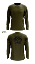 Chisago County K9 Unit 88074556 Long Sleeve Performance Shirt 112