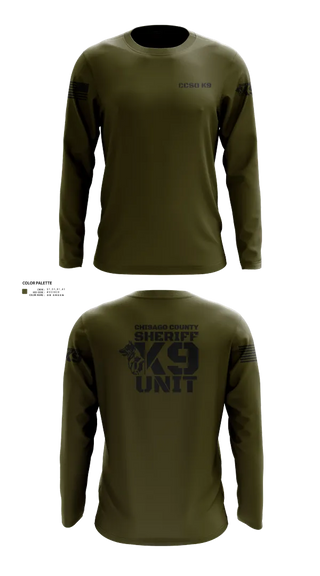 Long Sleeve Performance Shirt, Chisago County K9 Unit, , Teamtime, Team time, sublimation, custom sports apparel, team uniforms, spirit wear, spiritwear, sports uniforms, custom shirts, team store, custom team store, fundraiser sports, apparel fundraiser