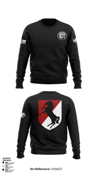Crew Neck Sweatshirt, , Army, Teamtime, Team time, sublimation, custom sports apparel, team uniforms, spirit wear, spiritwear, sports uniforms, custom shirts, team store, custom team store, fundraiser sports, apparel fundraiser