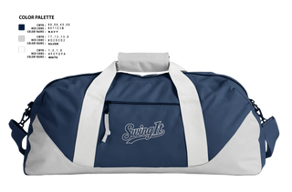 Duffle Bag, Swing It Fastpitch, Softball, Teamtime, Team time, sublimation, custom sports apparel, team uniforms, spirit wear, spiritwear, sports uniforms, custom shirts, team store, custom team store, fundraiser sports, apparel fundraiser