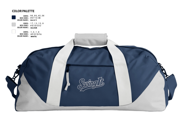 Duffle Bag, Swing It Fastpitch, Softball, Teamtime, Team time, sublimation, custom sports apparel, team uniforms, spirit wear, spiritwear, sports uniforms, custom shirts, team store, custom team store, fundraiser sports, apparel fundraiser