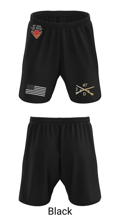 D Co 3-47 Cadre Athletic Shorts With Pockets - 29