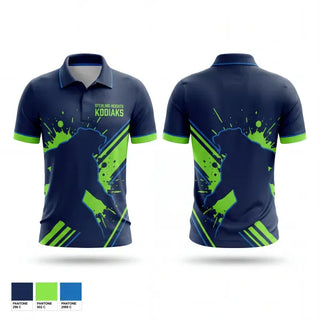 Short Sleeve Performance Polo, Sterling Heights Kodiaks, , Teamtime, Team time, sublimation, custom sports apparel, team uniforms, spirit wear, spiritwear, sports uniforms, custom shirts, team store, custom team store, fundraiser sports, apparel fundraiser