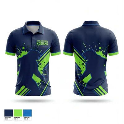 Sterling Heights Kodiaks 71450831 Short Sleeve Performance Polo - 1