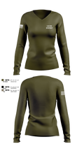 Elsie Fire Department 41046242 Women's Long Sleeve V-neck Shirt - 101