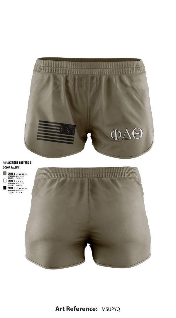 Ranger Panties, Phi Delta Theta, Army, Teamtime, Team time, sublimation, custom sports apparel, team uniforms, spirit wear, spiritwear, sports uniforms, custom shirts, team store, custom team store, fundraiser sports, apparel fundraiser
