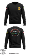 Marine Corps Mountain Warfare Training Center Fire Department 41101347 Crew Neck Sweatshirt - 3