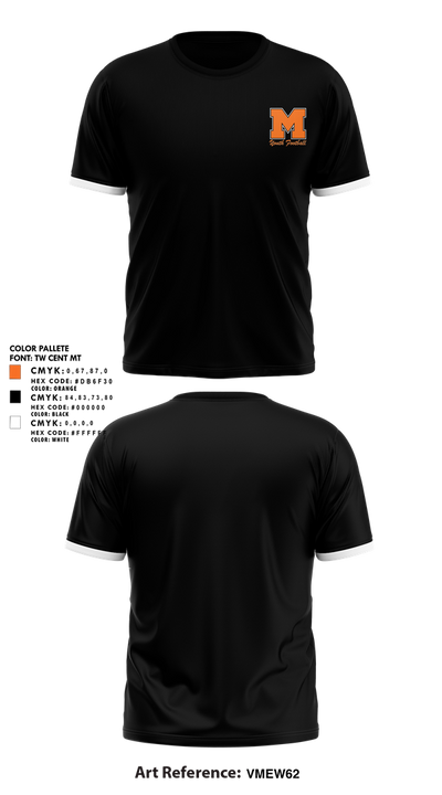 Molalla Football 56793694 Short Sleeve Performance Shirt - 7