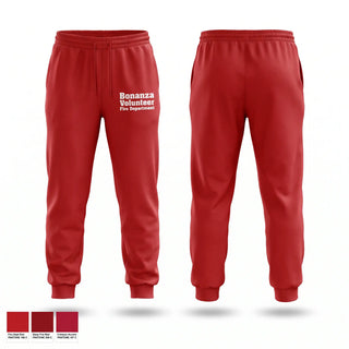 Sweatpants, Bonanza Volunteer Fire Department, Fire Department, Teamtime, Team time, sublimation, custom sports apparel, team uniforms, spirit wear, spiritwear, sports uniforms, custom shirts, team store, custom team store, fundraiser sports, apparel fundraiser