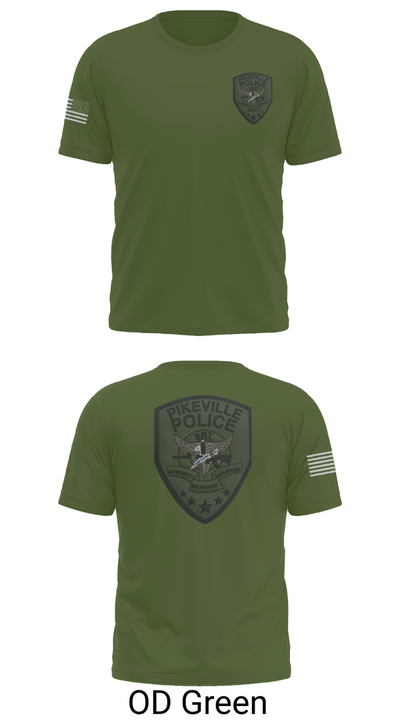 Pikeville Police SRT 98289617 Short Sleeve Performance Shirt - 53
