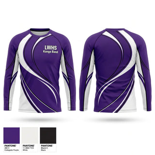 Long Sleeve Performance Shirt, LWHS Kangs Band, Spirit Store, Teamtime, Team time, sublimation, custom sports apparel, team uniforms, spirit wear, spiritwear, sports uniforms, custom shirts, team store, custom team store, fundraiser sports, apparel fundraiser