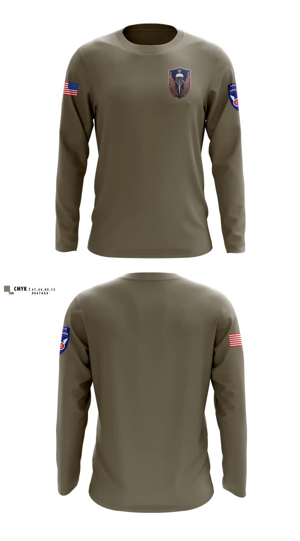 Long Sleeve Performance Shirt, 11th ADSB, Army, Teamtime, Team time, sublimation, custom sports apparel, team uniforms, spirit wear, spiritwear, sports uniforms, custom shirts, team store, custom team store, fundraiser sports, apparel fundraiser