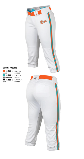 Softball Pants, Blaze, Softball, Teamtime, Team time, sublimation, custom sports apparel, team uniforms, spirit wear, spiritwear, sports uniforms, custom shirts, team store, custom team store, fundraiser sports, apparel fundraiser
