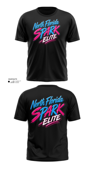 Short Sleeve Performance Shirt, North Florida Spark, Softball, Teamtime, Team time, sublimation, custom sports apparel, team uniforms, spirit wear, spiritwear, sports uniforms, custom shirts, team store, custom team store, fundraiser sports, apparel fundraiser