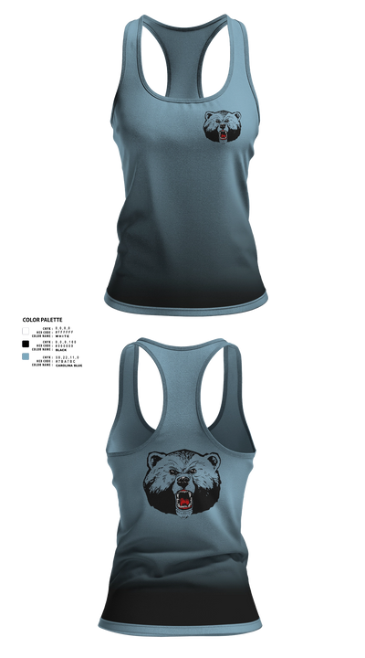 Livingstone College Blue Bears Women's Track Singlet - 22