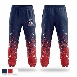 Sweatpants, Central Illinois Patriots, Softball, Teamtime, Team time, sublimation, custom sports apparel, team uniforms, spirit wear, spiritwear, sports uniforms, custom shirts, team store, custom team store, fundraiser sports, apparel fundraiser