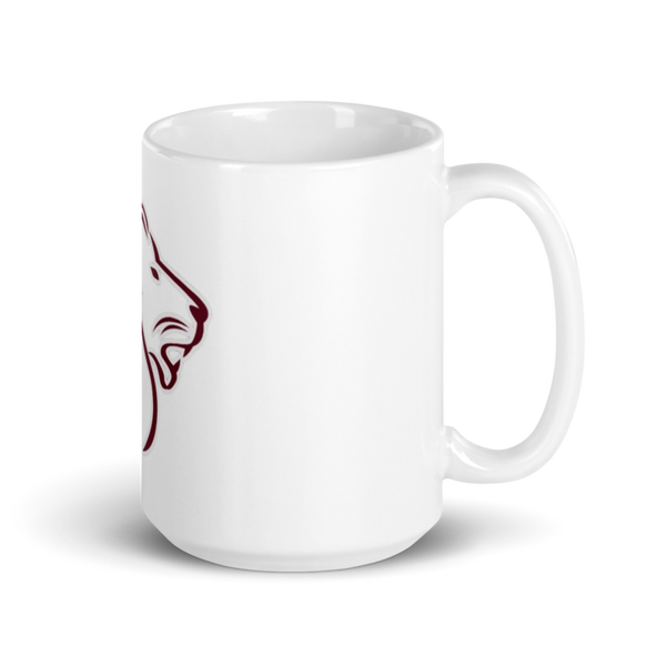 Biggersville High School 45490273 White Glossy Mug - Large