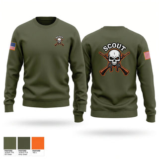 Crew Neck Sweatshirt, SCOUTS, Marines, Teamtime, Team time, sublimation, custom sports apparel, team uniforms, spirit wear, spiritwear, sports uniforms, custom shirts, team store, custom team store, fundraiser sports, apparel fundraiser