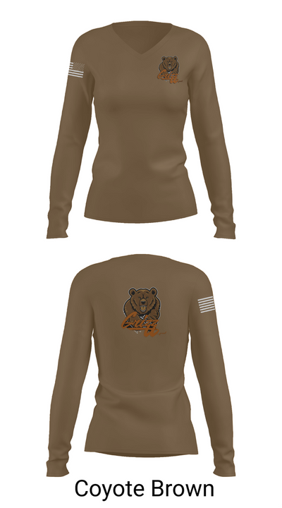 C.co Maintenance 83792955 Women's Long Sleeve V-neck Shirt - 17
