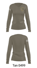 Berkeley County Sheriff Office 90367393 Women's Long Sleeve V-neck Shirt - 11