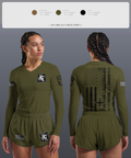 Jet Det 9275706 Women's Long Sleeve V-neck Shirt - 31