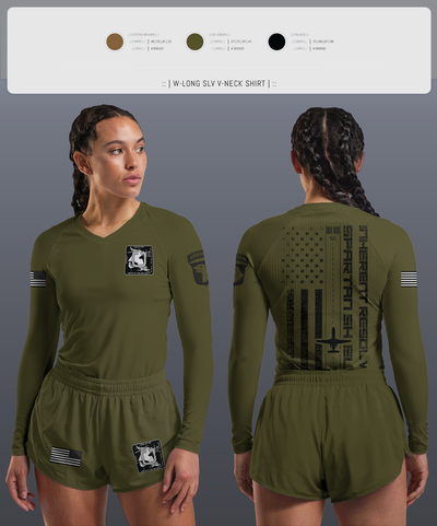Jet Det 9275706 Women's Long Sleeve V-neck Shirt - 31
