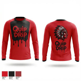 Long Sleeve Performance Shirt, Aliquippa Quips, , Teamtime, Team time, sublimation, custom sports apparel, team uniforms, spirit wear, spiritwear, sports uniforms, custom shirts, team store, custom team store, fundraiser sports, apparel fundraiser