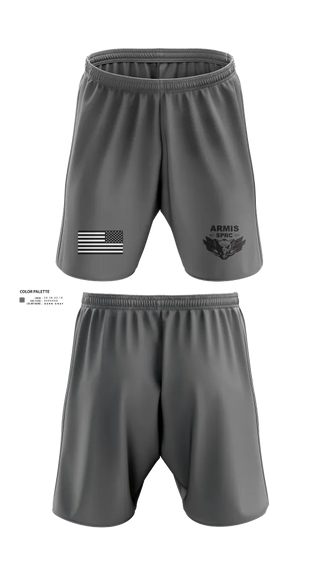 Athletic Shorts With Pockets, Armis SPRC, National Guard, Teamtime, Team time, sublimation, custom sports apparel, team uniforms, spirit wear, spiritwear, sports uniforms, custom shirts, team store, custom team store, fundraiser sports, apparel fundraiser